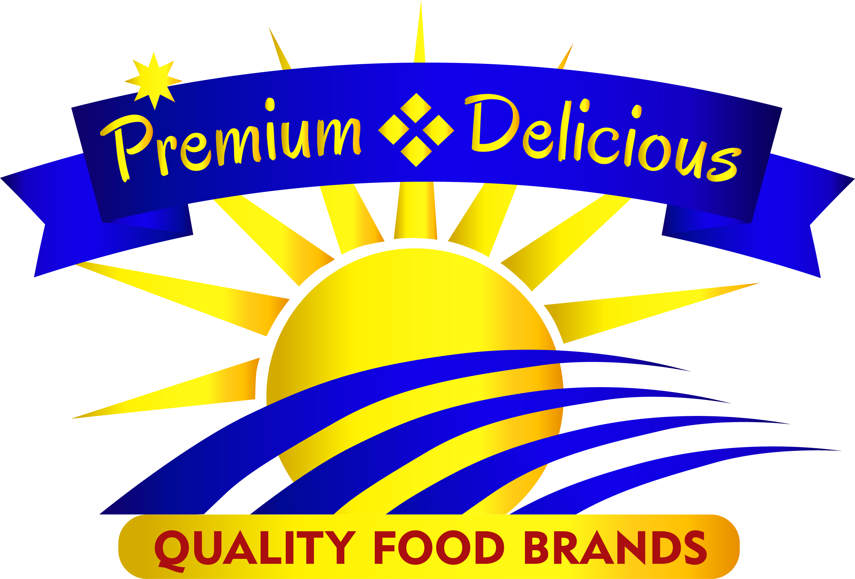 logo premium delicious